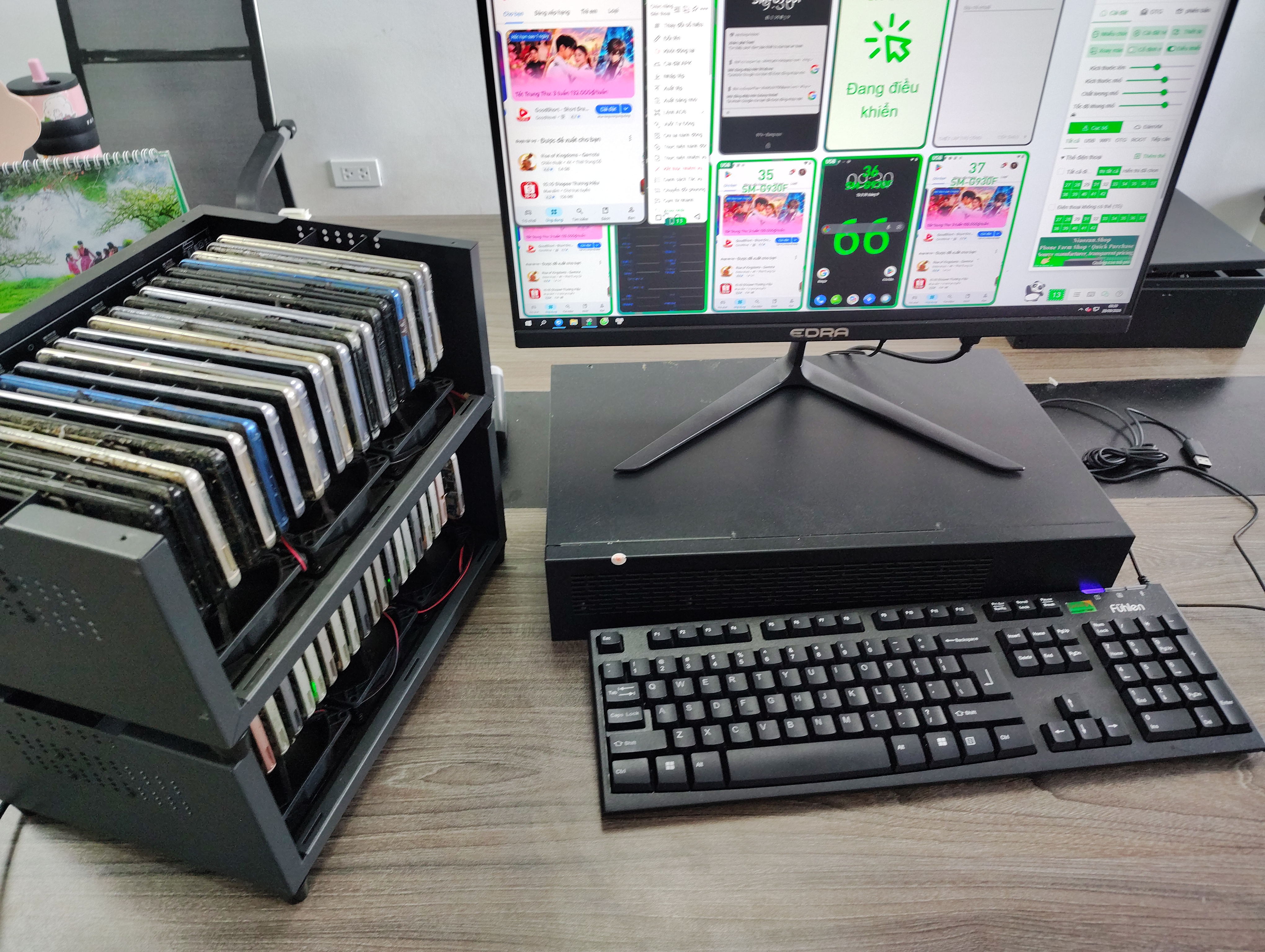 Lắp Đặt Box Phone Farm Tại Đường Trường Chinh – Hà Nội